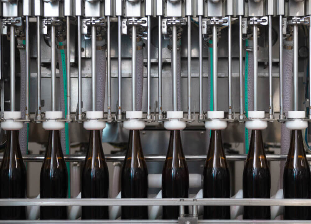 GLASS BOTTLES