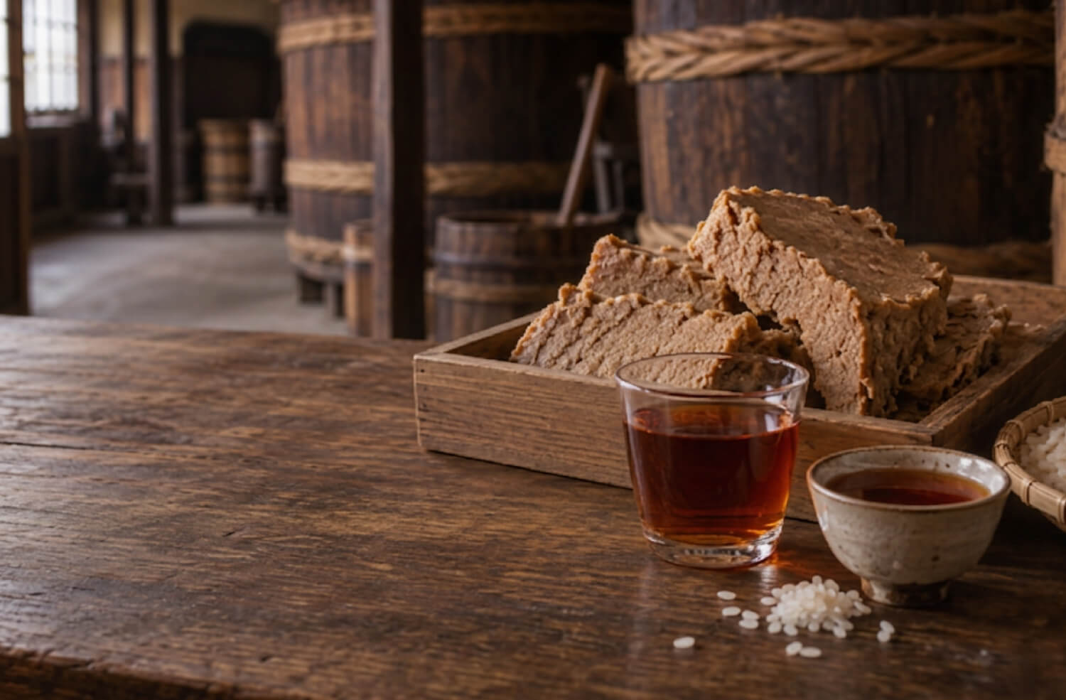 UMAMI AROMA AND COLOR, SHAPED BY TIME.